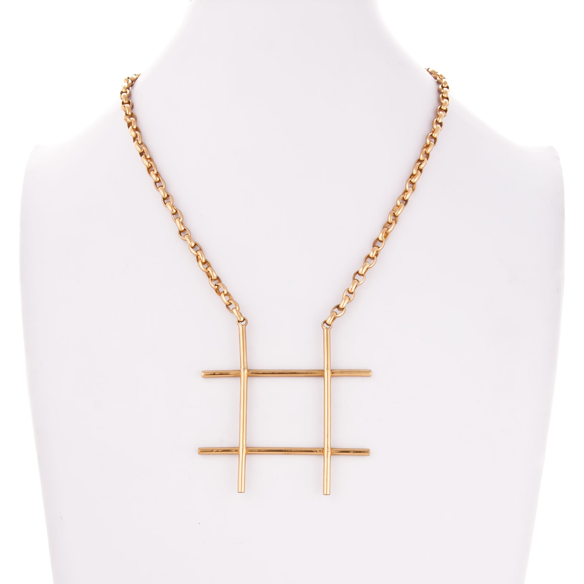 Charles Albert Jewelry - Alchemia # 'Hash Tag' Necklace