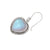 Charles Albert Jewelry - Heartthrob Sterling Silver Luminite Rope Earrings - Side View