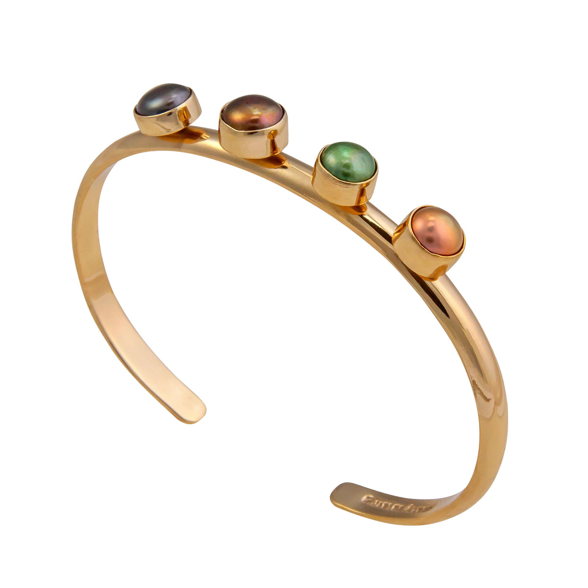 Alchemia Fall Multi-Colored Pearl Mini Cuff | Charles Albert Jewelry