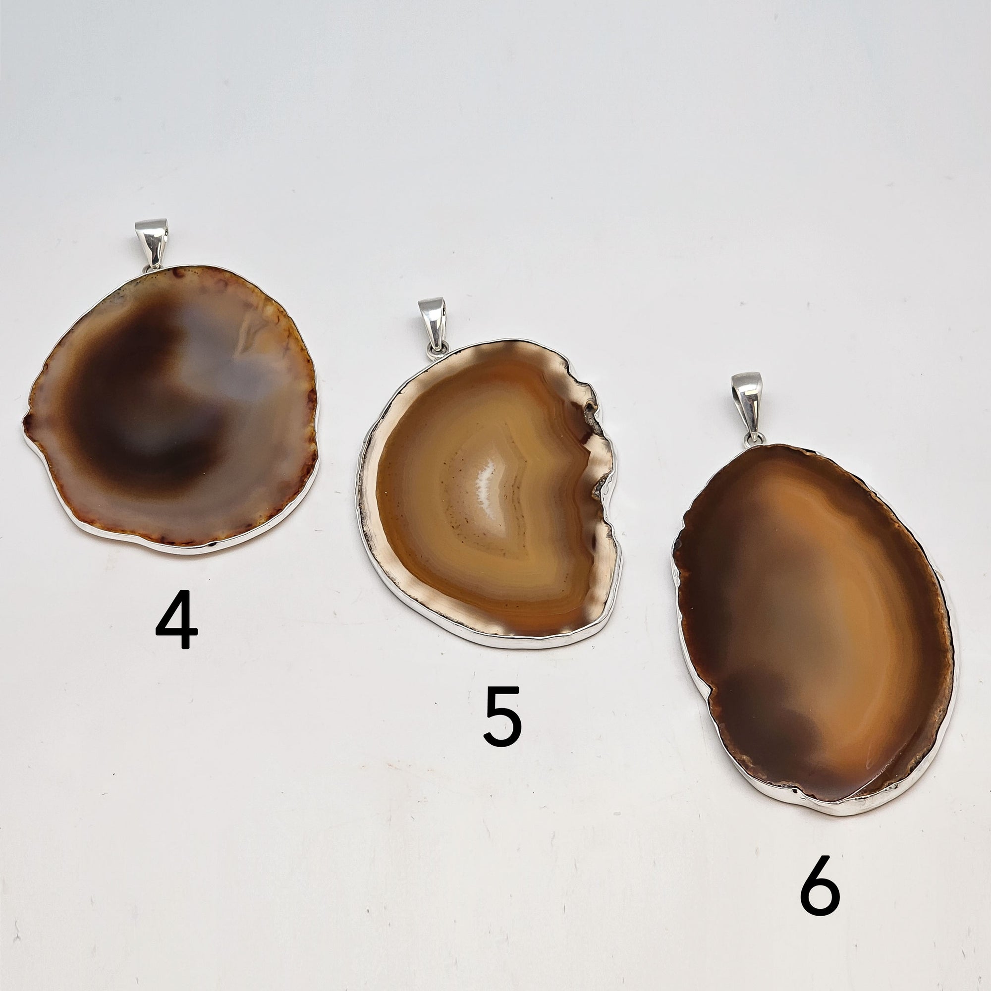 Brown agate necklaces - Hyderabad Jewels And Pearls - 3918458
