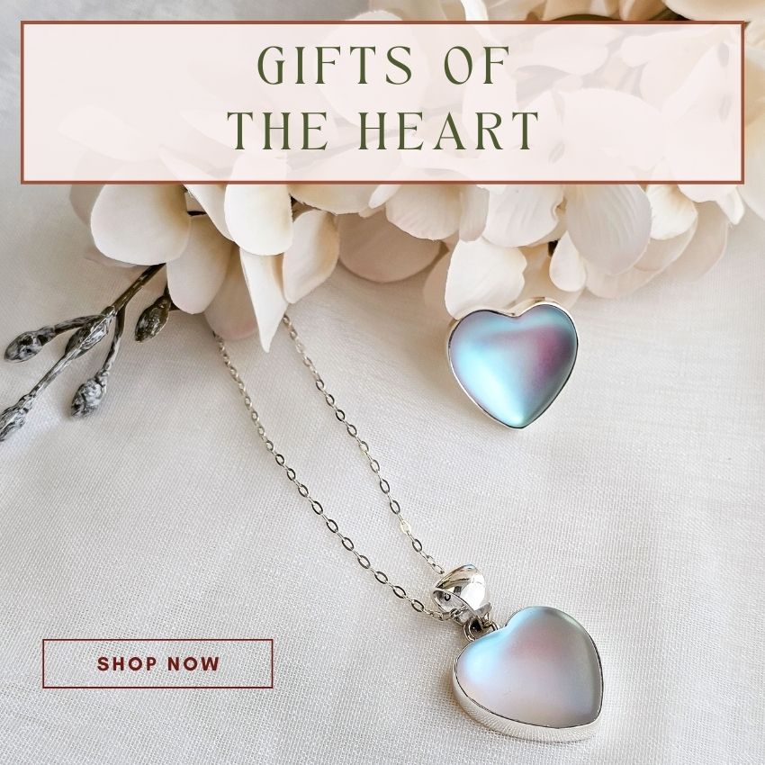Steal hearts with Charles Albert's Heart Collection. Shop Luminite, Rose Quartz and other hearts from Charles Albert jewelry
