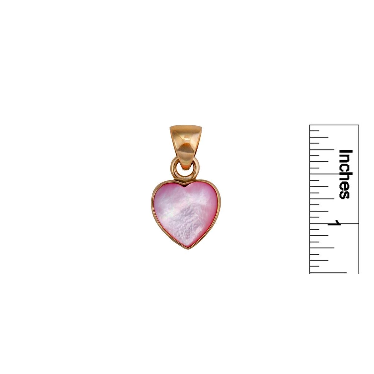 Alchemia Pink Mother of Pearl Heart Pendant | Charles Albert Jewelry
