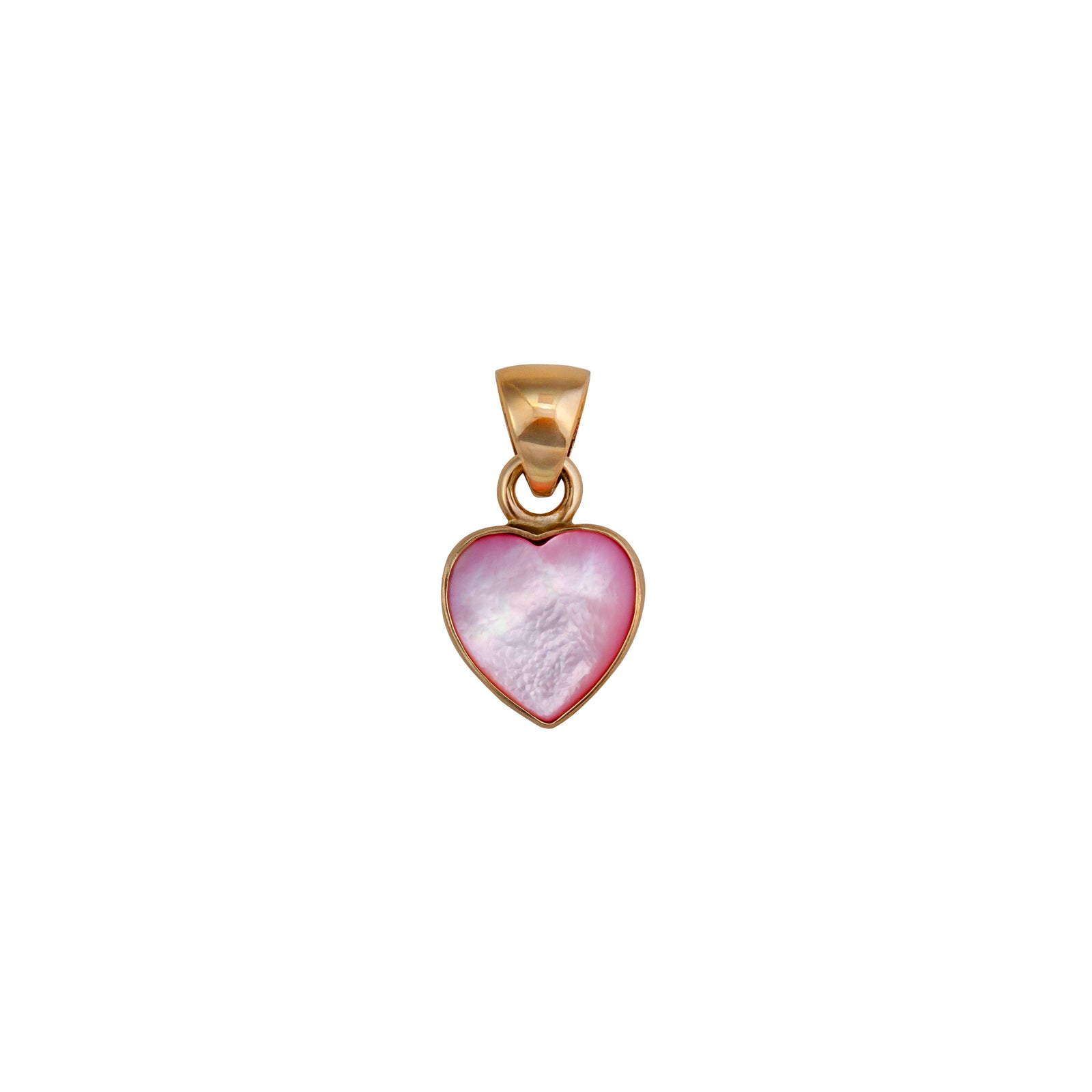 Alchemia Pink Mother of Pearl Heart Pendant | Charles Albert Jewelry