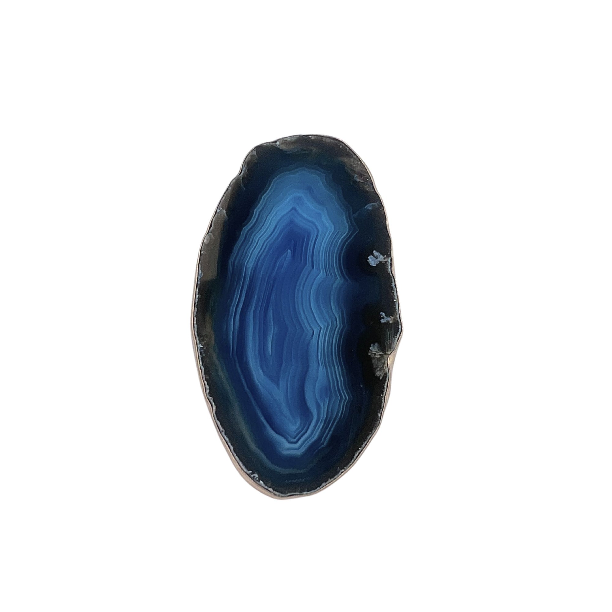 Alchemia Blue Agate Ring #22 | Charles Albert Jewelry