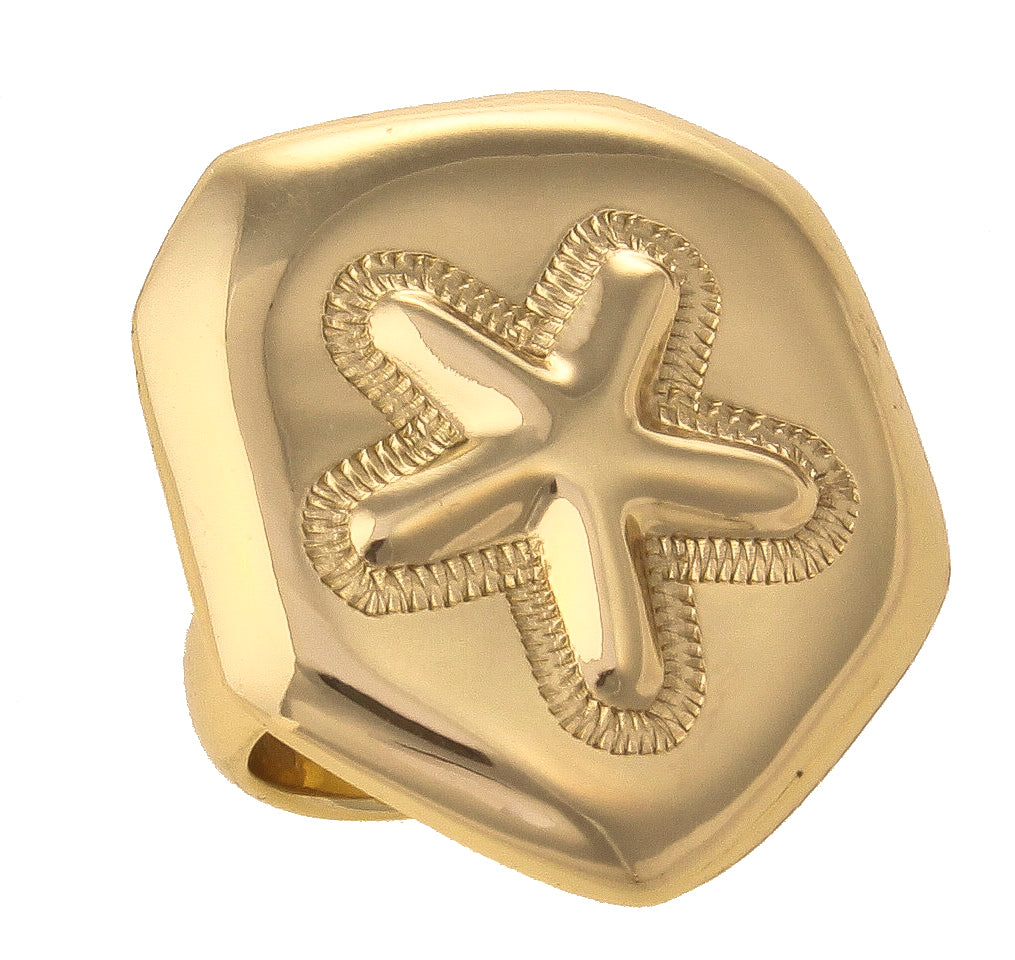Alchemia Sand Dollar Adjustable Ring | Charles Albert Jewelry