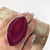 Sterling Silver Pink Agate Slice Ring #10 | Charles Albert Jewelry