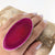 Sterling Silver Pink Agate Slice Ring #4 | Charles Albert Jewelry