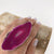Sterling Silver Pink Agate Slice Ring #8 | Charles Albert Jewelry