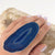 Sterling Silver Blue Agate Slice Ring #9 | Charles Albert Jewelry