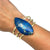 Charles Albert Jewelry - Alchemia Blue Jasper Multi Band Cuff