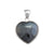 Sterling Silver Hematite Heart Pendant | Charles Albert Jewelry