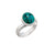 Sterling Silver Turquoise Petite Adjustable Ring | Charles Albert Jewelry