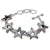 Sterling Silver Mother of Pearl Star Bracelet | Charles Albert Jewelry