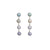Sterling Silver Multi-Colored Pearl Post Earrings | Charles Albert Jewelry
