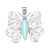 Sterling Silver Luminite Butterfly Pendant | Charles Albert Jewelry