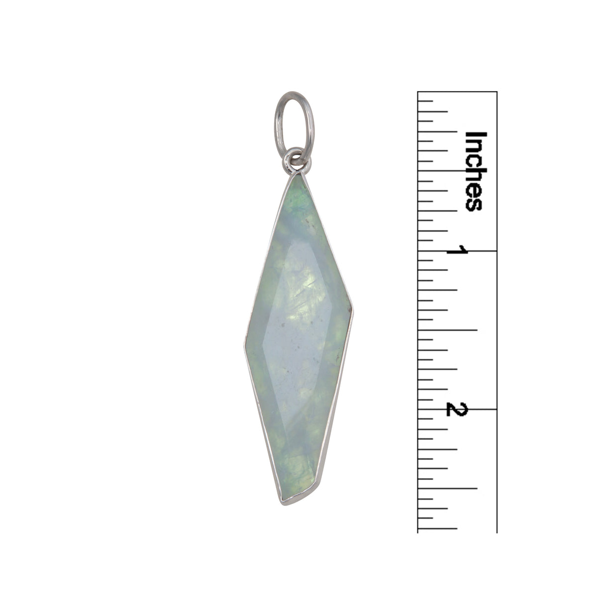 Sterling Silver Treated Quartz and Glass Charm Pendant | Charles Albert Jewelry