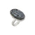 Sterling Silver Hornblende Jasper Adjustable Ring | Charles Albert Jewelry