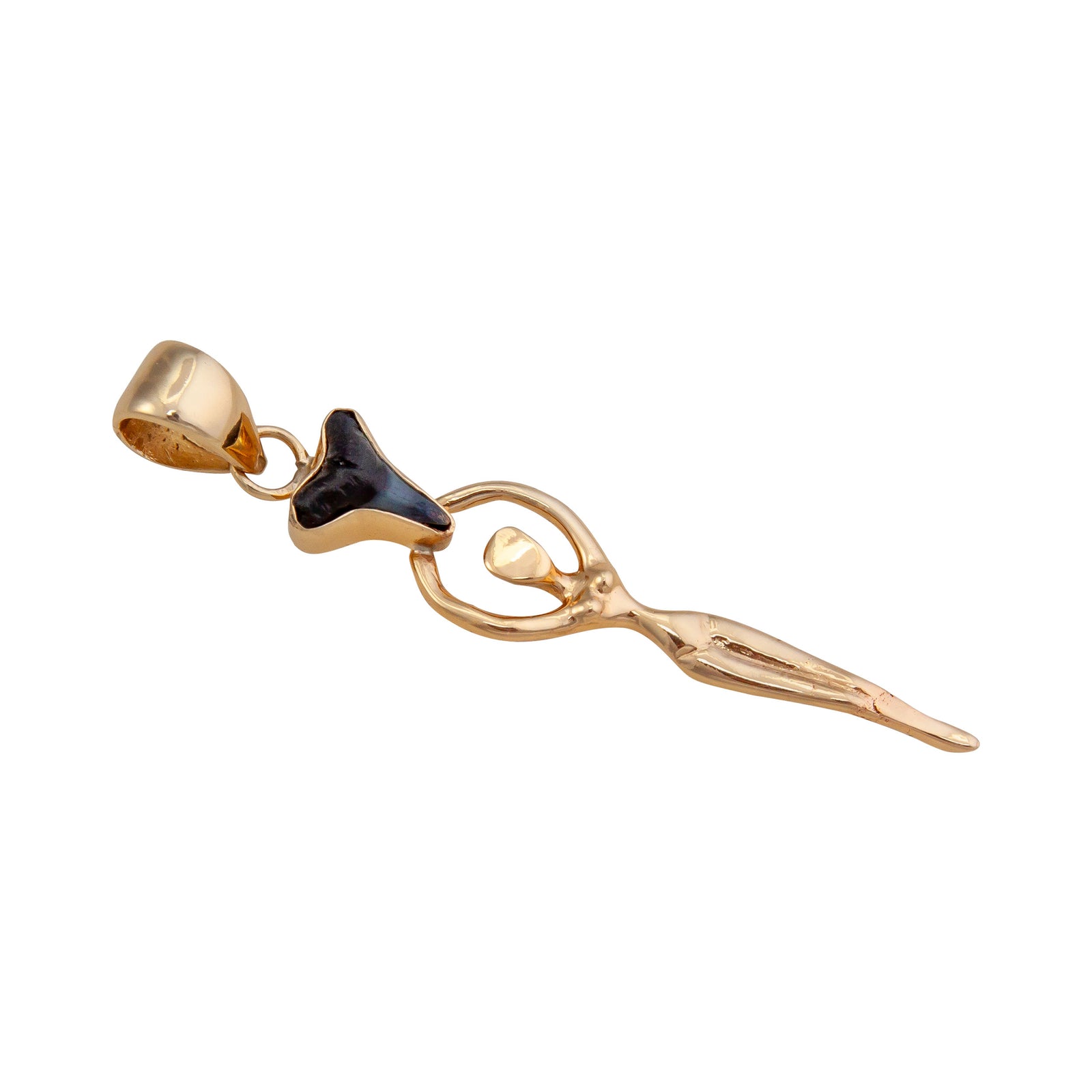 Alchemia Shark Tooth Goddess Pendant | Charles Albert Jewelry
