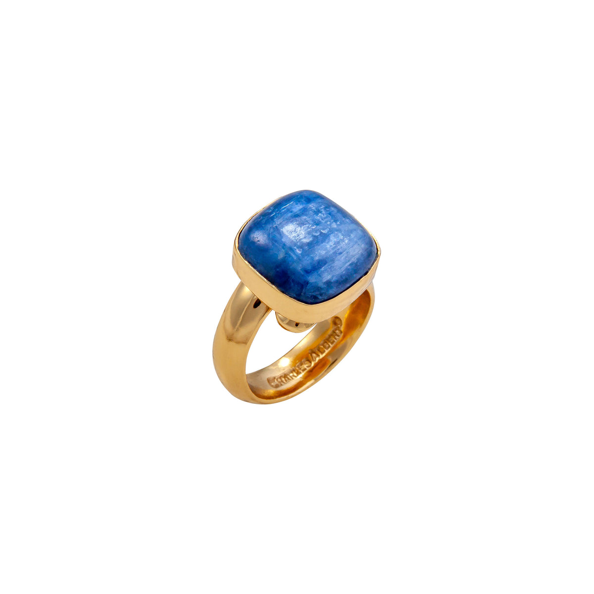 Alchemia Kyanite Square Adjustable Ring | Charles Albert Jewelry