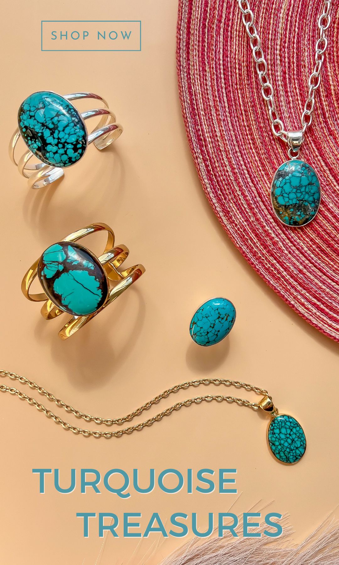 Shop the Must-Haves for 2024. Turquoise Treasures by Charles Albert Jewelry