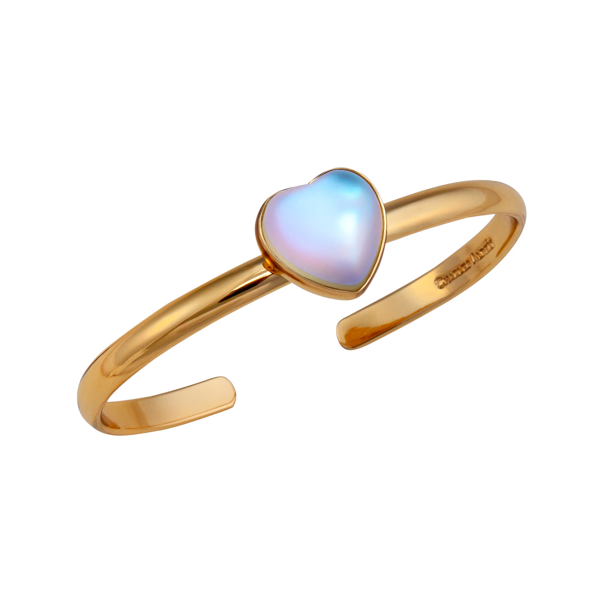 Alchemia Luminite Heart Mini Cuff | Charles Albert Jewelry