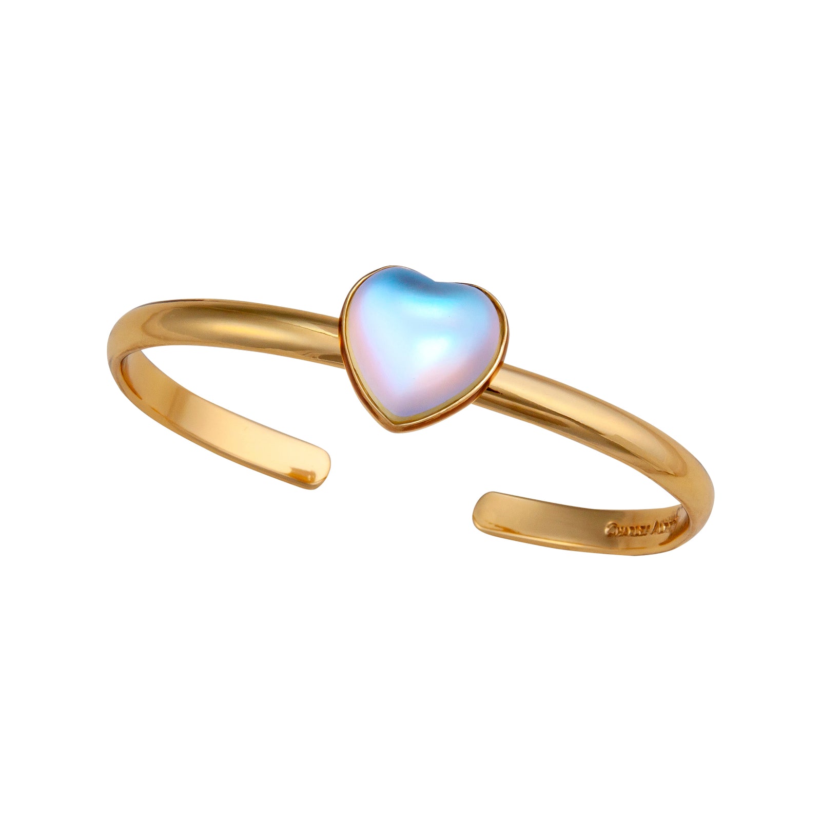 Alchemia Luminite Heart Mini Cuff | Charles Albert Jewelry