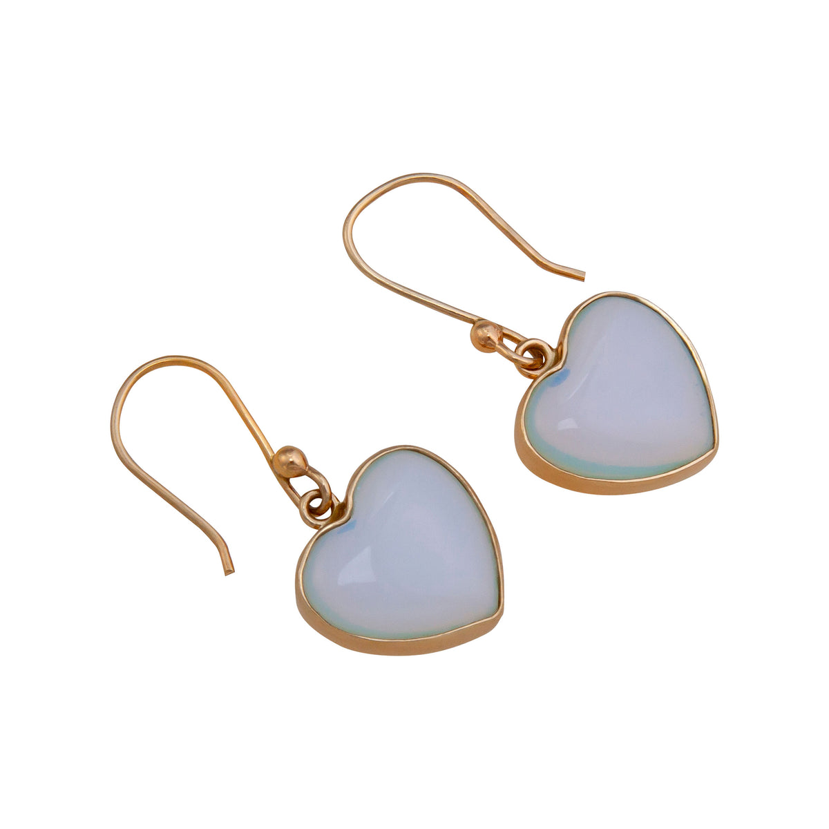 Alchemia Opalite Heart Drop Earrings | Charles Albert Jewelry