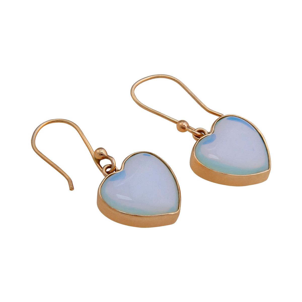 Alchemia Opalite Heart Drop Earrings | Charles Albert Jewelry