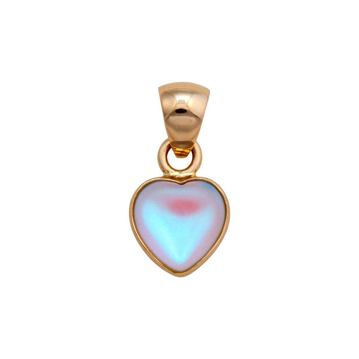 Alchemia Baby Luminite Heart Pendant | Charles Albert Jewelry