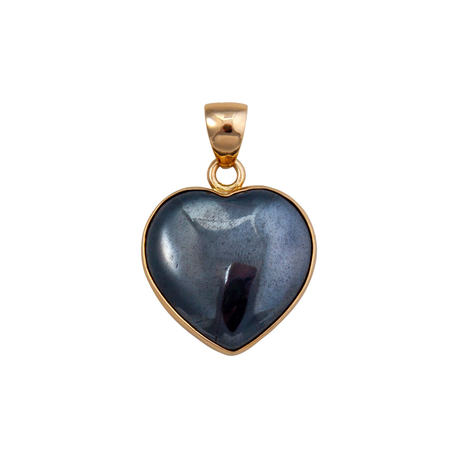 Alchemia Hematite Heart Pendant | Charles Albert Jewelry