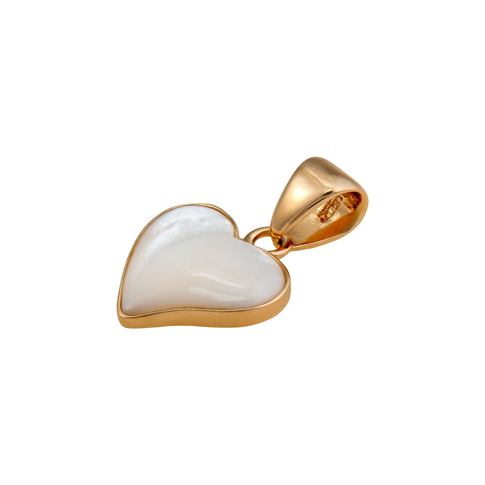 Alchemia Mother of Pearl Heart Pendant | Charles Albert Jewelry