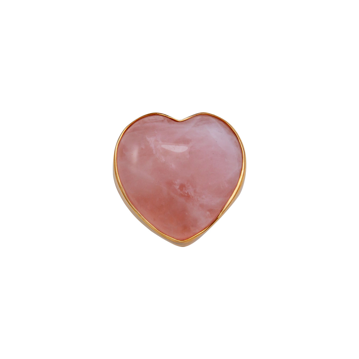Alchemia Rose Quartz Heart Adjustable Ring | Charles Albert Jewelry