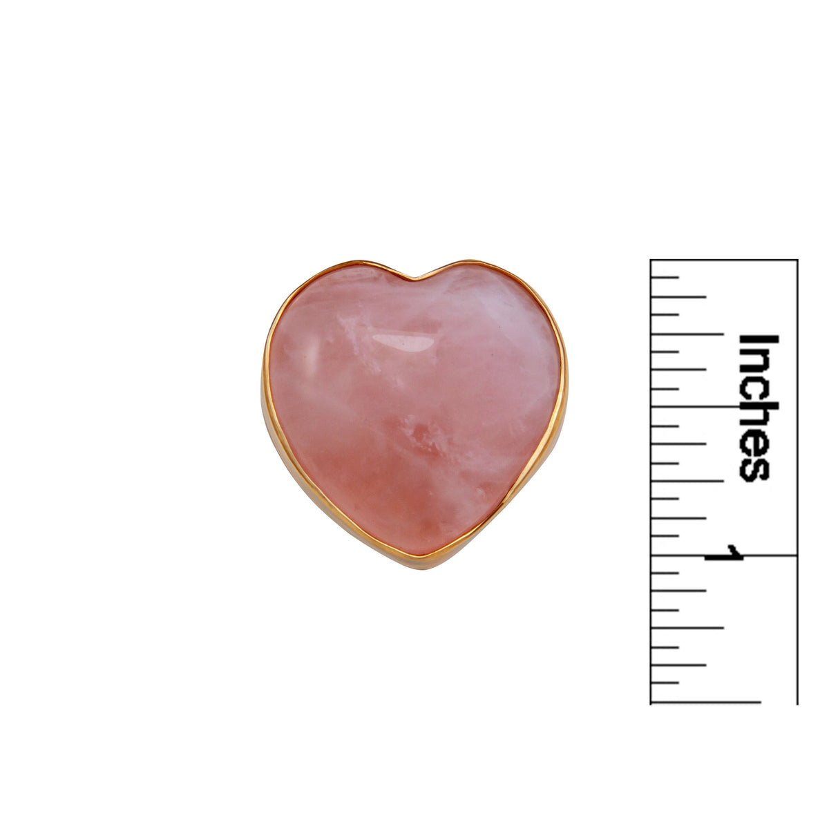 Alchemia Rose Quartz Heart Adjustable Ring