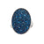 Sterling Silver Cobalt Druse Adjustable Ring | Charles Albert Jewelry