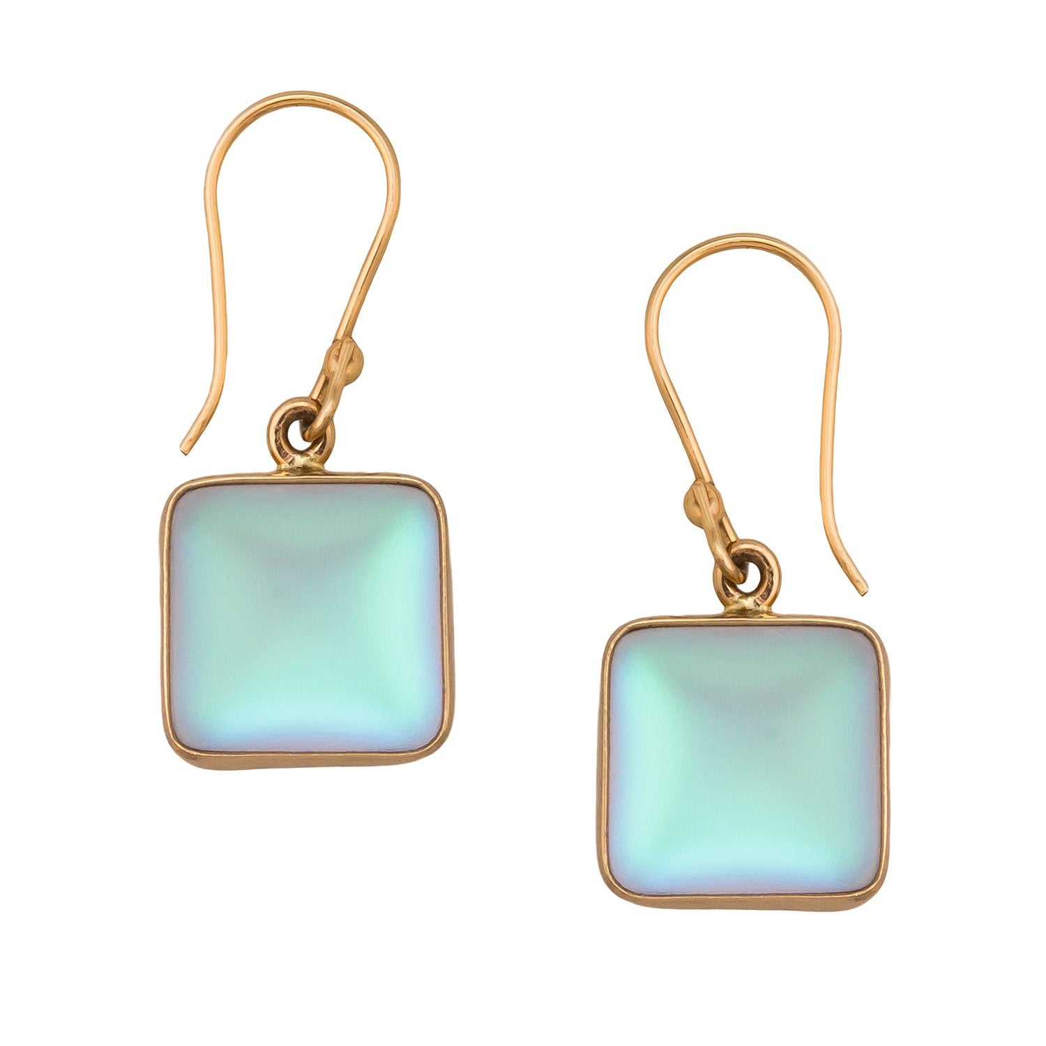 Alchemia Square Luminite Drop Earrings | Charles Albert Jewelry