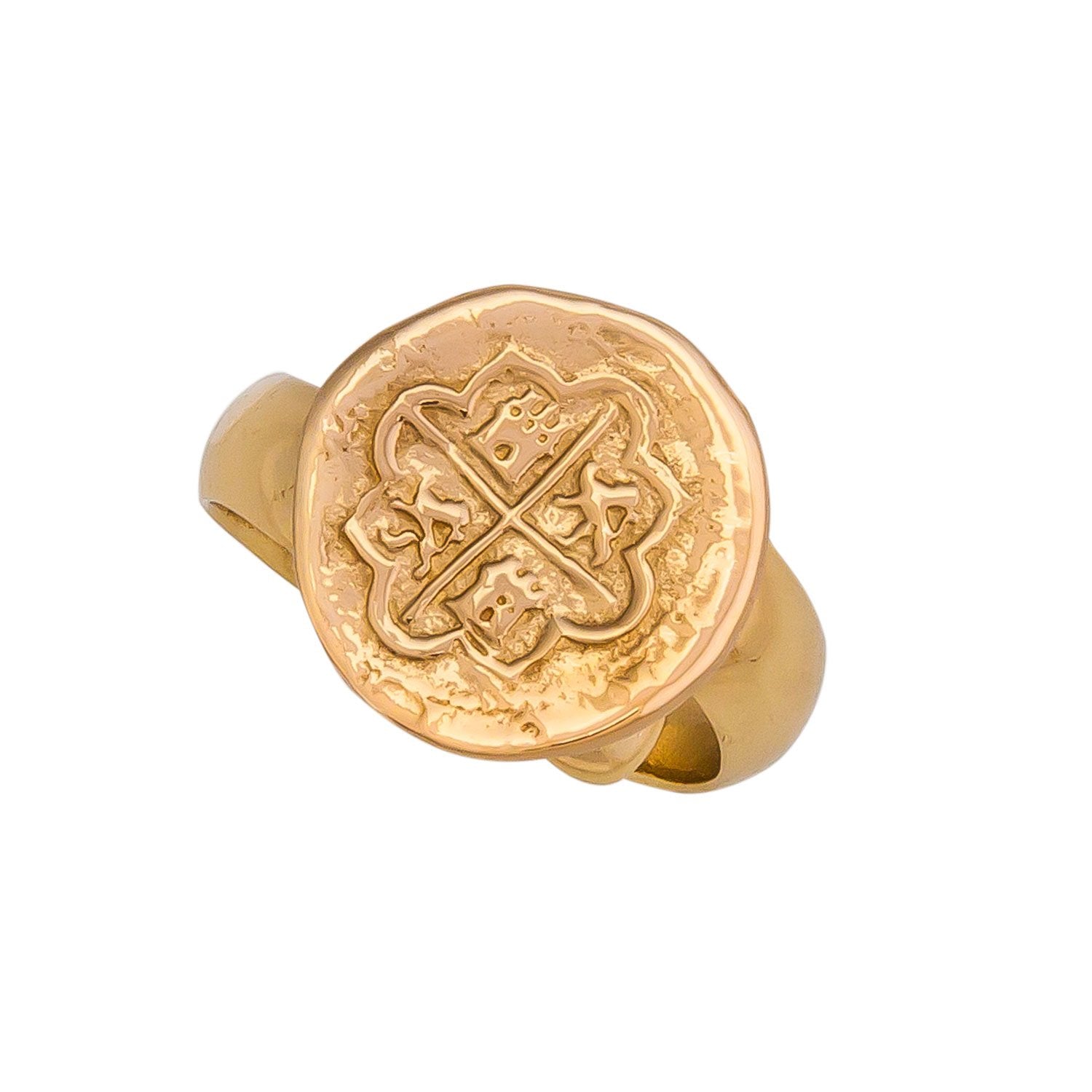 Alchemia Replica Spanish Coin Adjustable Ring | Charles Albert Jewelry