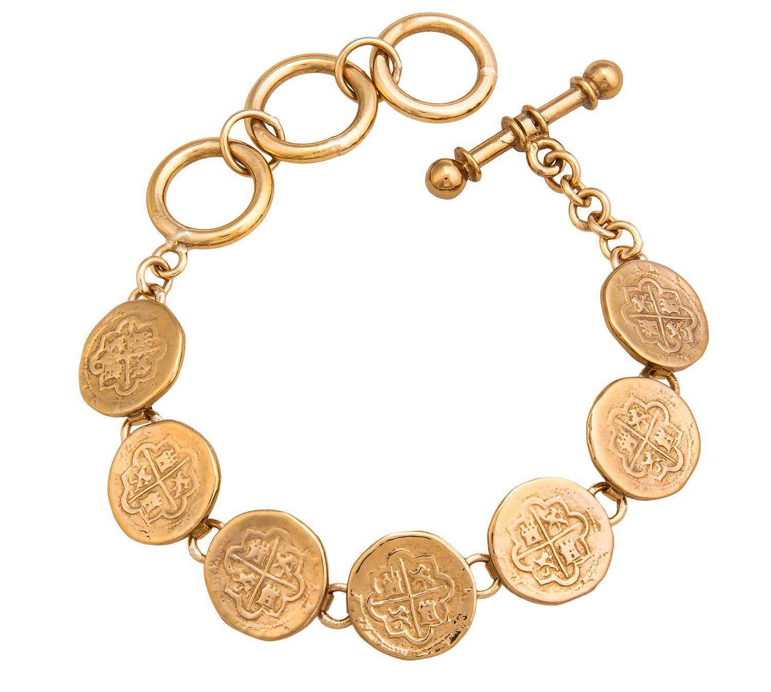 Alchemia Replica Spanish Coin Bracelet | Charles Albert Jewelry