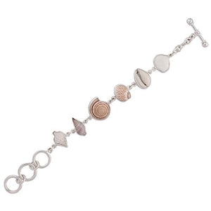 Sterling Silver Multi-Shell Bracelet | Charles Albert Jewelry