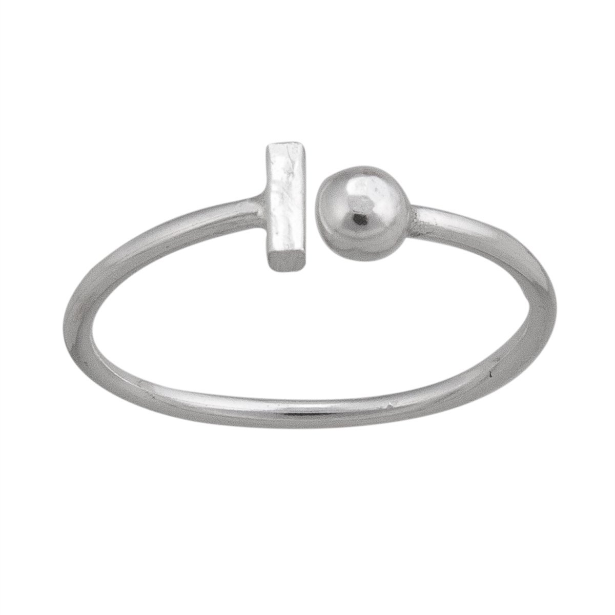 Sterling Silver Balance Ring | Charles Albert Jewelry