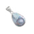 Sterling Silver Petite Mabe Blister Pearl Pendant | Charles Albert Jewelry