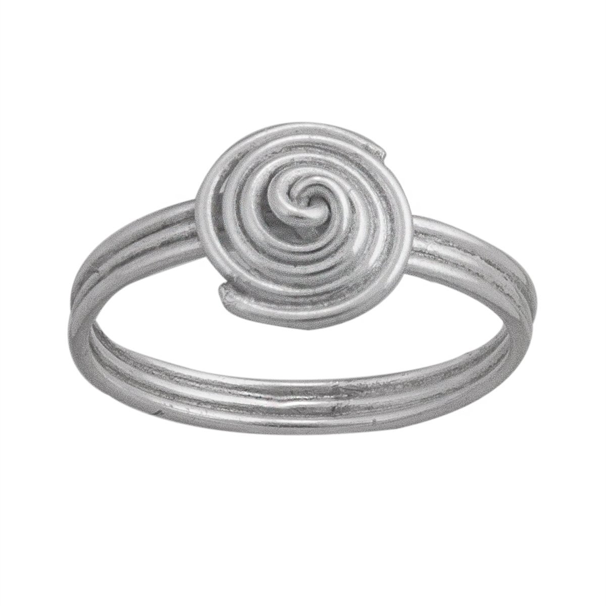 Buy Kicky and Perky 925 Sterling Silver Elegant Unique Fabish Spiral Ring  for Women Online at Kicky and Perky | GRP382-13