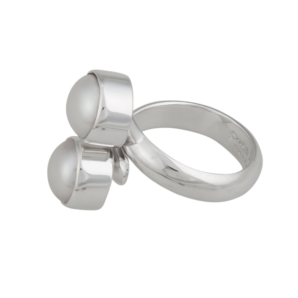 Sterling Silver Green Jasper Adjustable Ring  Charles Albert Jewelry -  Charles Albert Inc