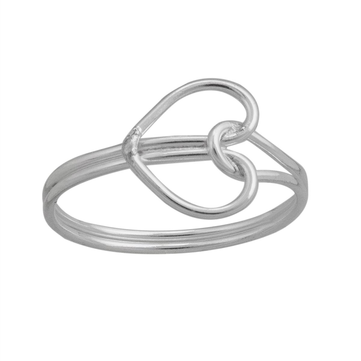 Sterling Silver Love Me Knot Ring | Charles Albert Jewelry