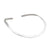 Silver Plated Thick Open Round Neckwire | Charles Albert Jewelry