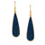 Alchemia Blue Druse Teardrop Earrings | Charles Albert Jewelry