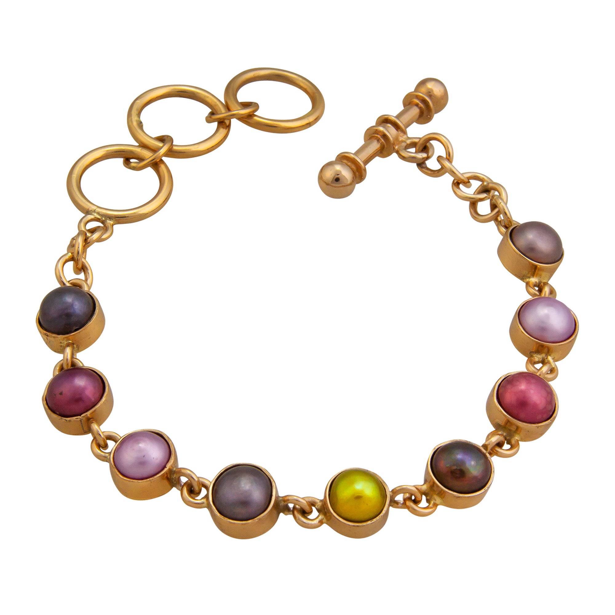 Alchemia Multi Colored Pearl Bracelet | Charles Albert Jewelry