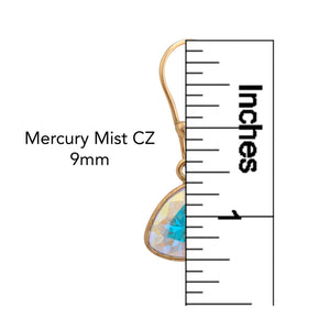Alchemia Mercury Mist Trillion Drop Earrings | Charles Albert Jewelry