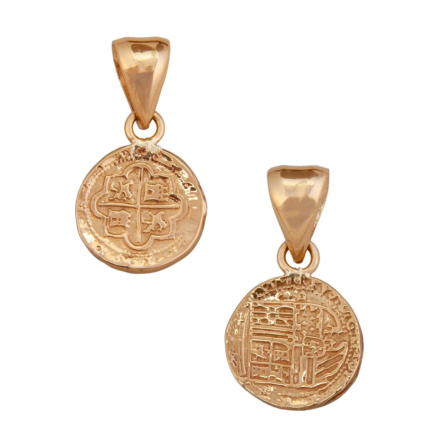 Alchemia Replica Spanish Coin Pendant | Charles Albert Jewelry