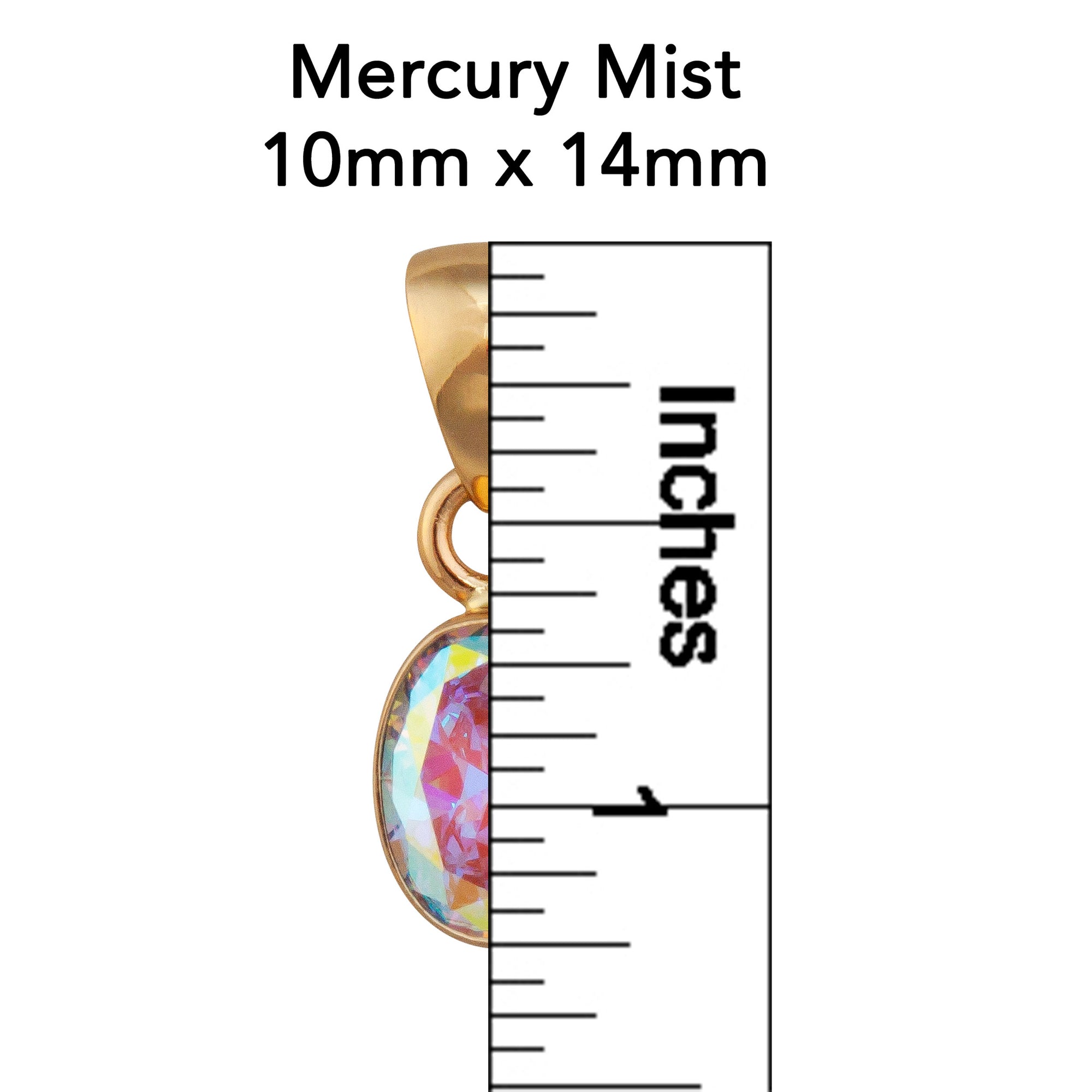 Alchemia Mercury Mist Oval Pendant | Charles Albert Jewelry