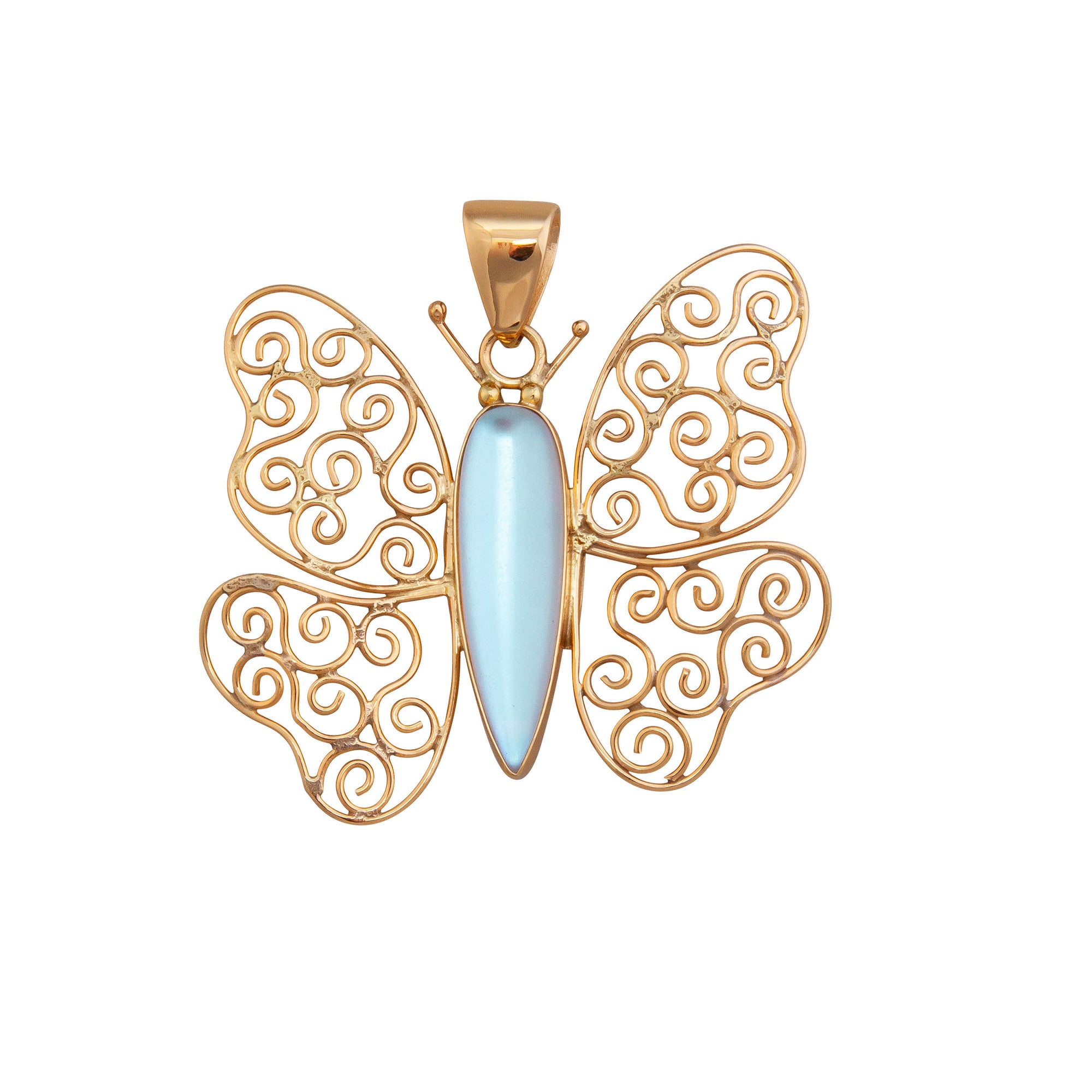Alchemia Luminite Butterfly Pendant | Charles Albert Jewelry